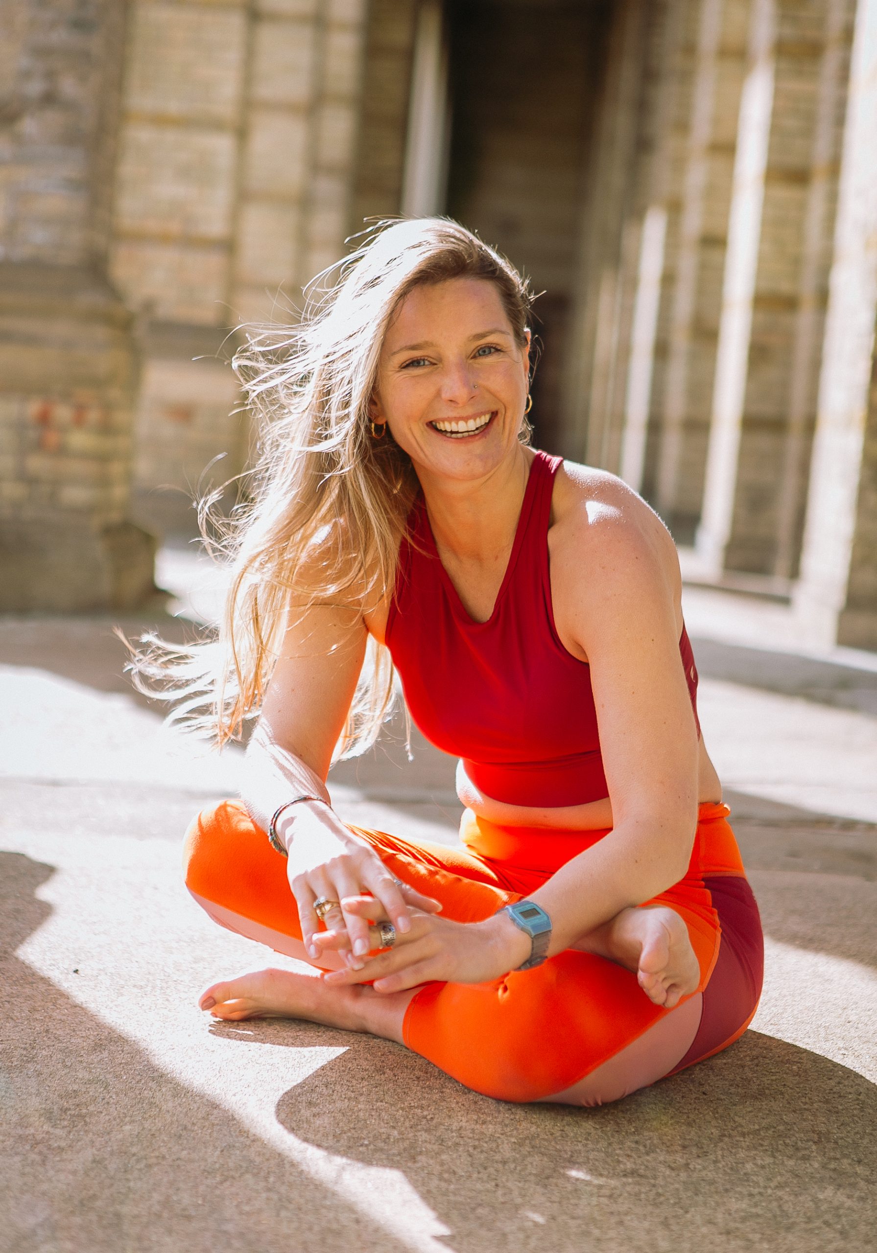 Portrait of Jill Patterson, ERYT-500 YACEP, 3Tribes London lead trainer for Vinyasa teacher training